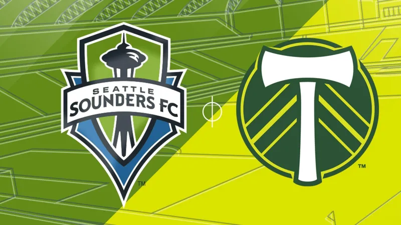 Cầu thủ Seattle Sounders và Porland Timbers tranh chấp bóng trên sân cỏ - Phong độ gần Cầu thủ Seattle Sounders và Porland Timbers tranh chấp bóng trên sân cỏ - Phong độ gần